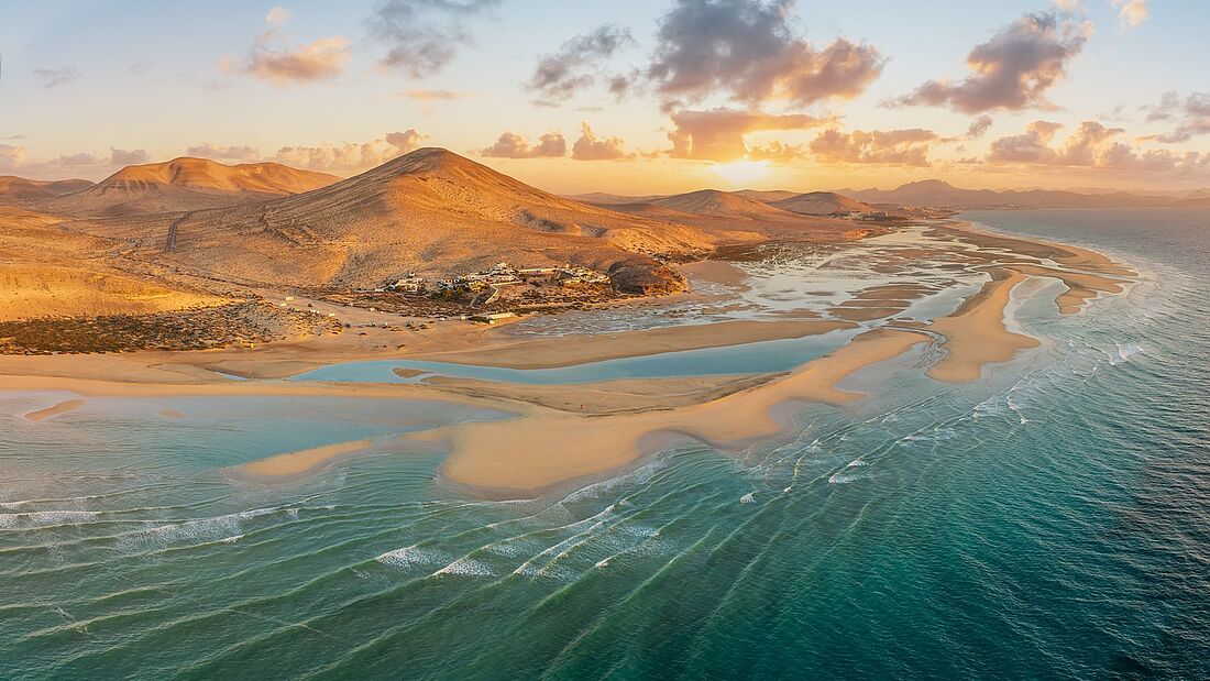 Playa de Sotavento auf Fuerteventura