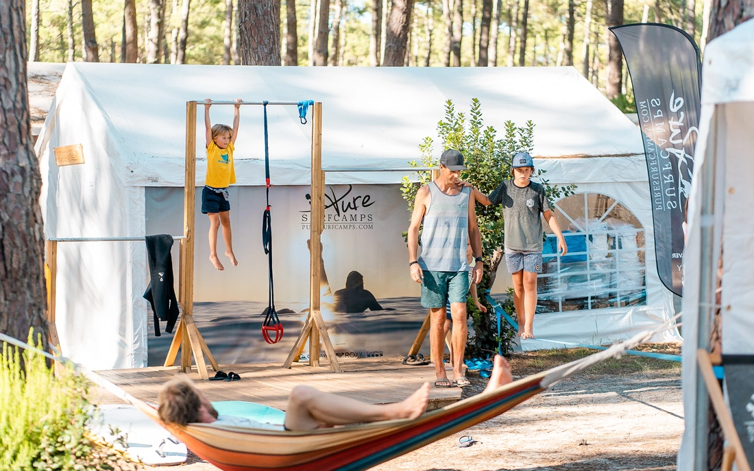 Unser Playground im eigenen Surfcamp