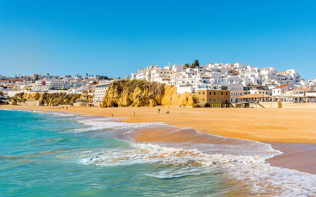 Surfen Algarve Surfspot Albufeira
