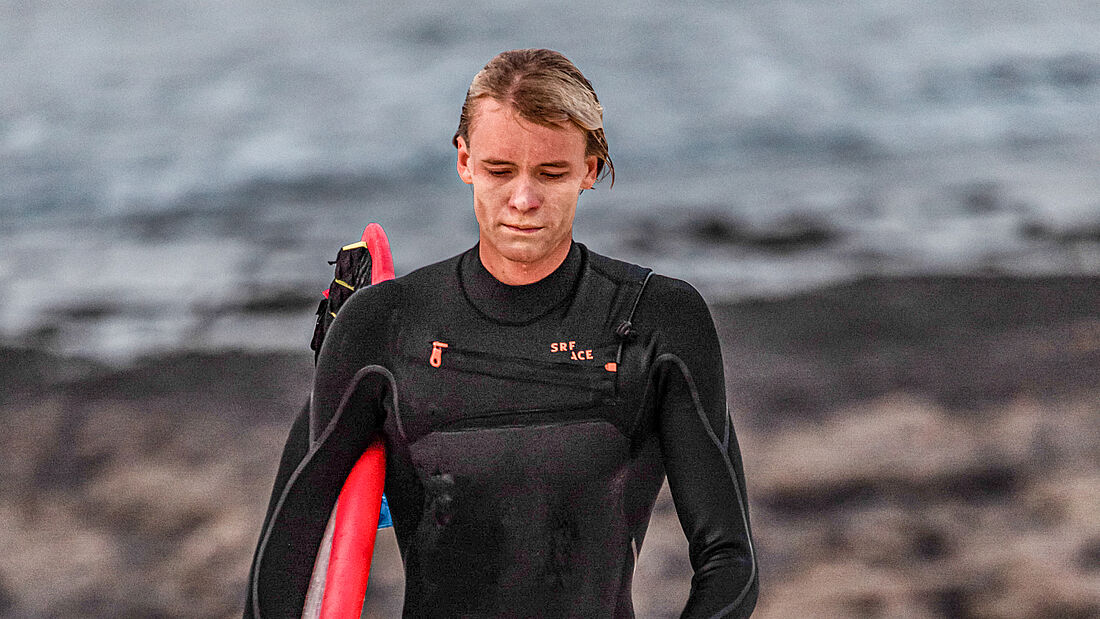 Tim Elter, Local und Pro-Surfer von Fuerteventura
