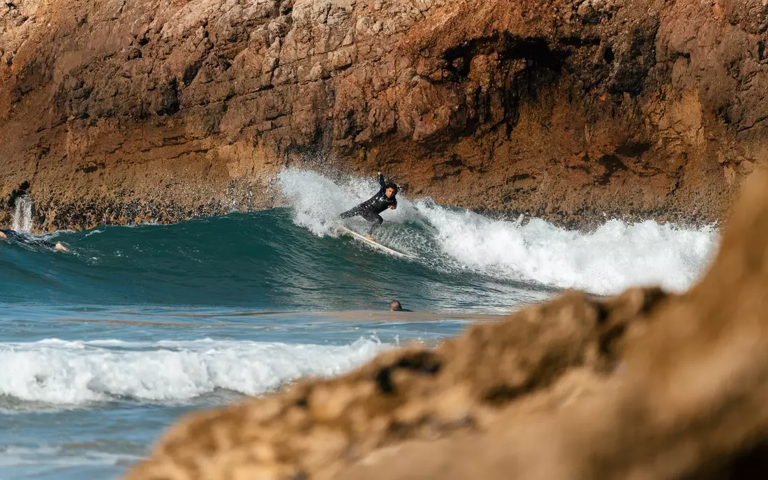 Stunning color contrasts are no rarity in the Algarve
