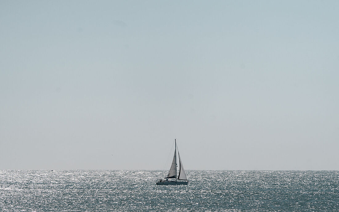 Wind in den Selgeln - wenn die Natur dich antreibt