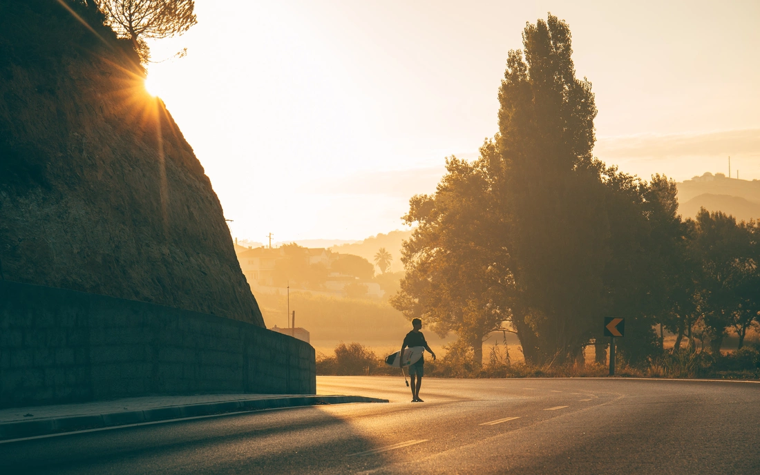 Atemberaubende Sonnenuntergänge