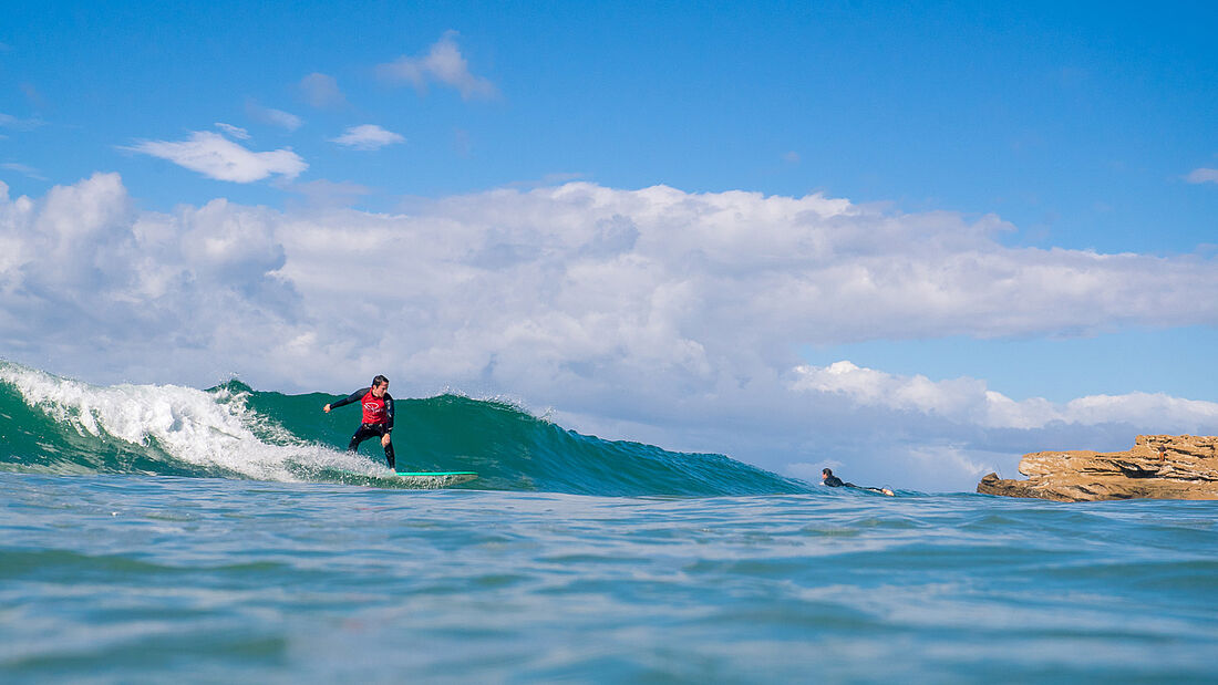 Surfen lernen Marokko Turns