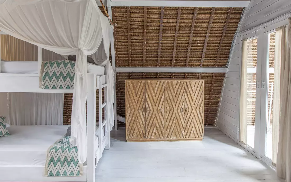 First Floor lumbung Traditional accommodation Bali