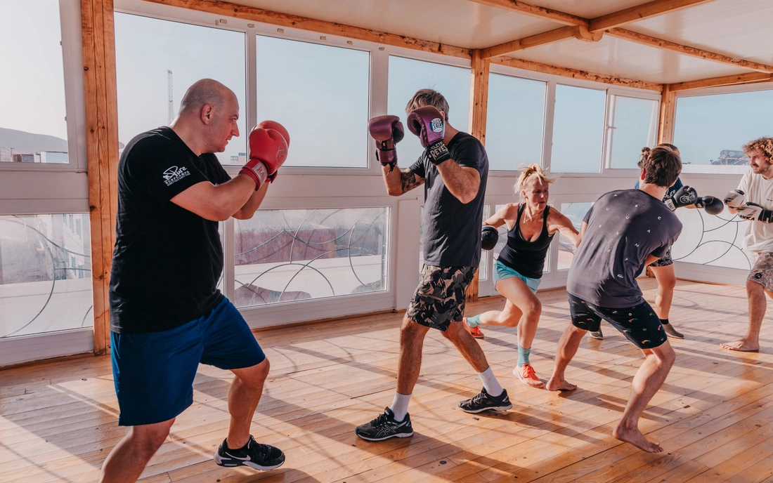 Sparring in der Gruppe macht richtig Laune