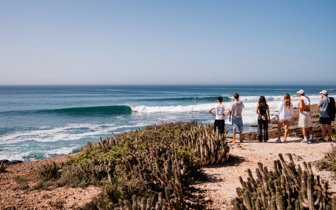 Sea View Surfcamp MArokko surfen mit freunden