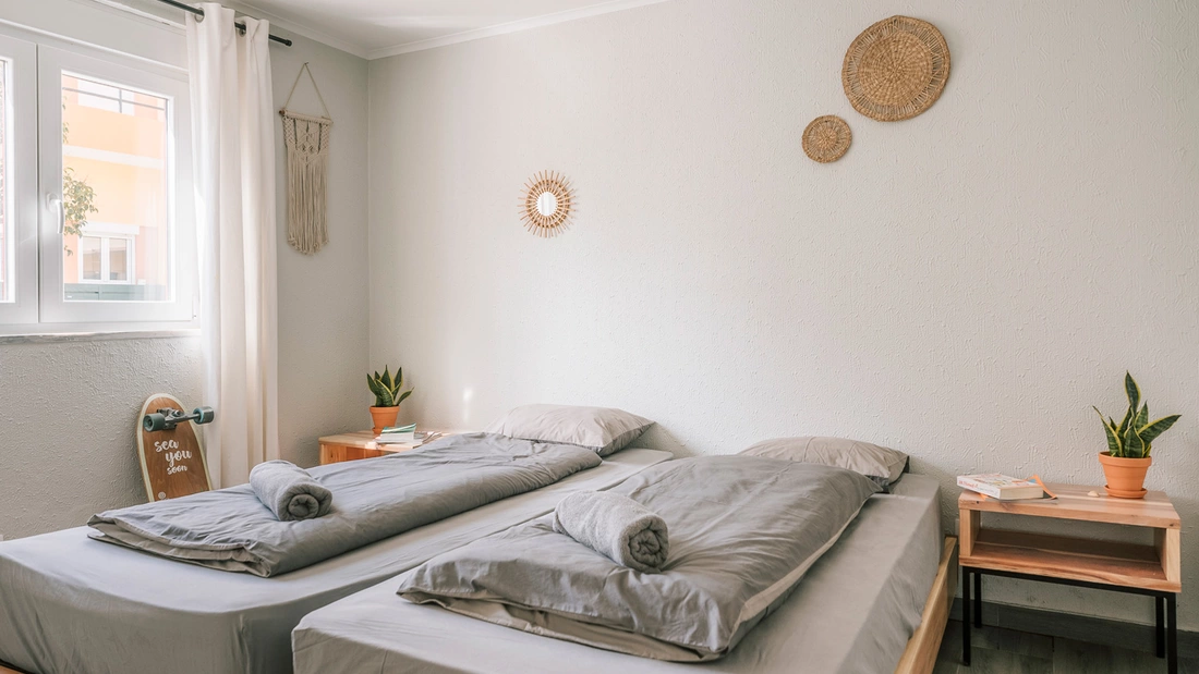 24 Surfcamp Caparica Portugal 4er Zimmer