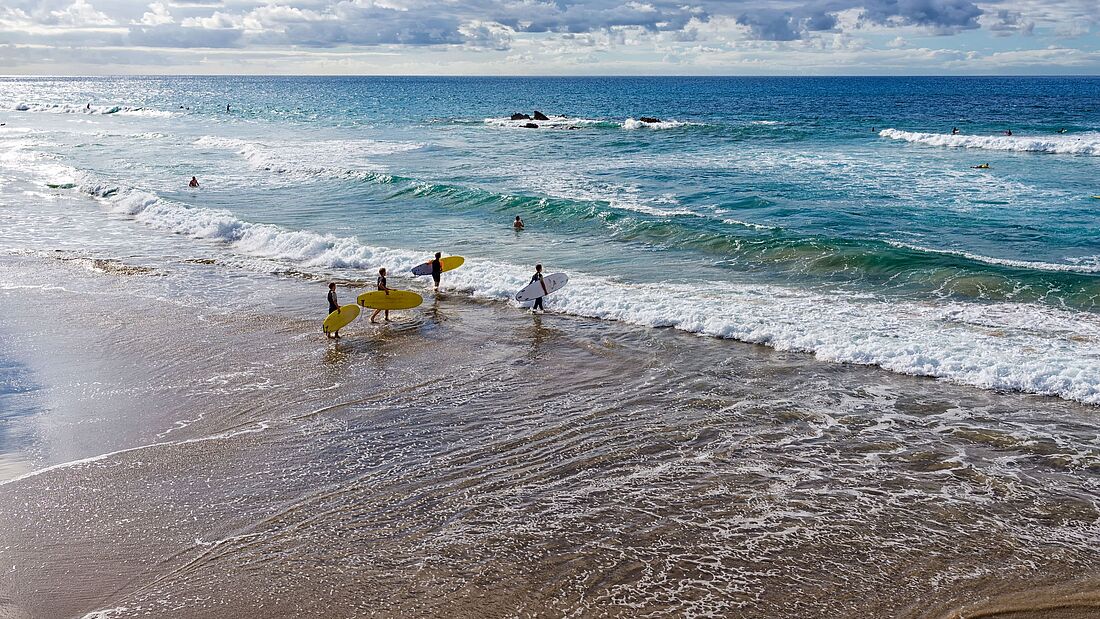 Surfspot La Pared, Westküste Fuerteventura