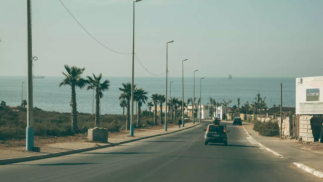 Anza Anza Surfspot nördlich von Agadir, Marokko