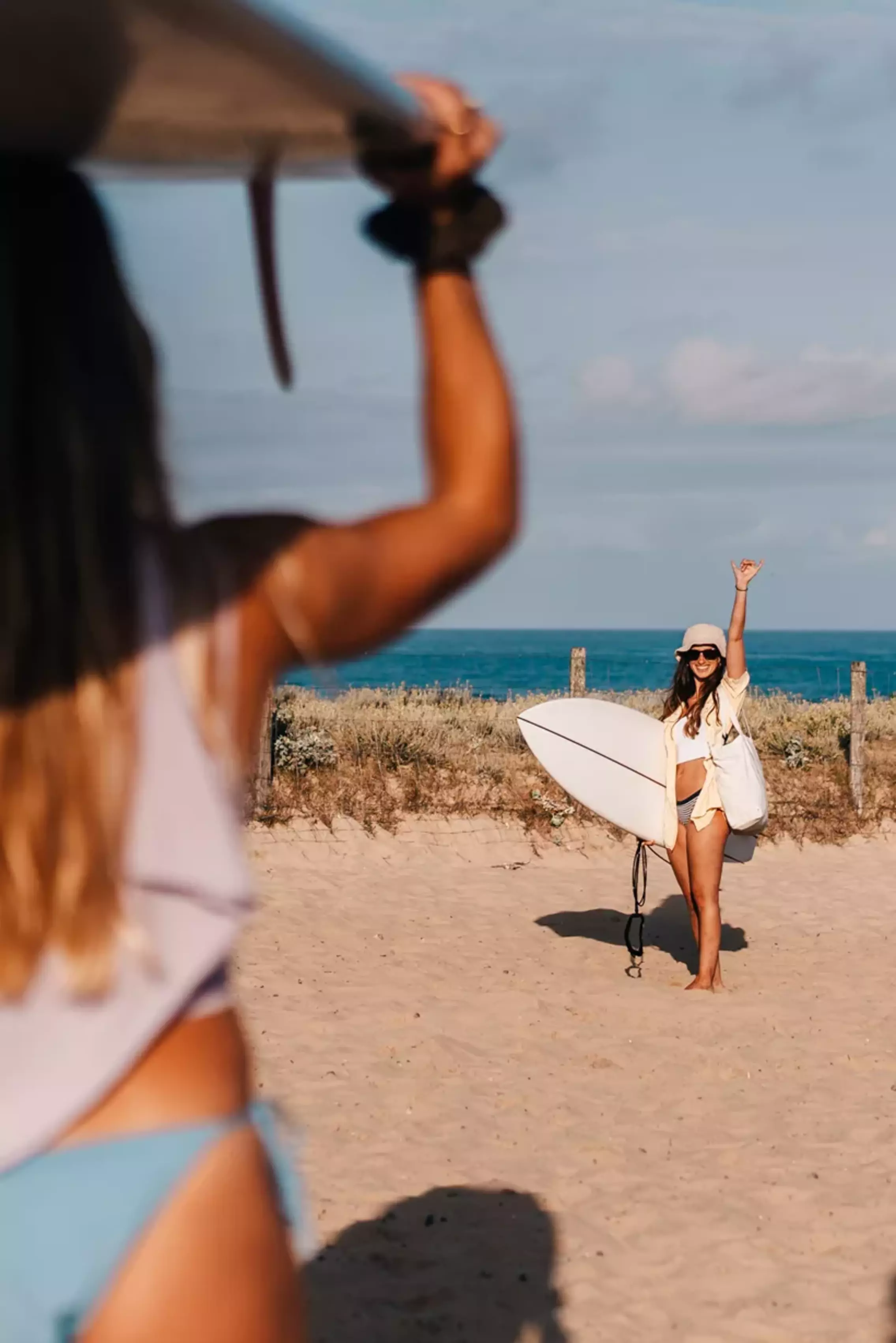 Surfcamp Vieux Boucau Frankreich Atlantik Strand