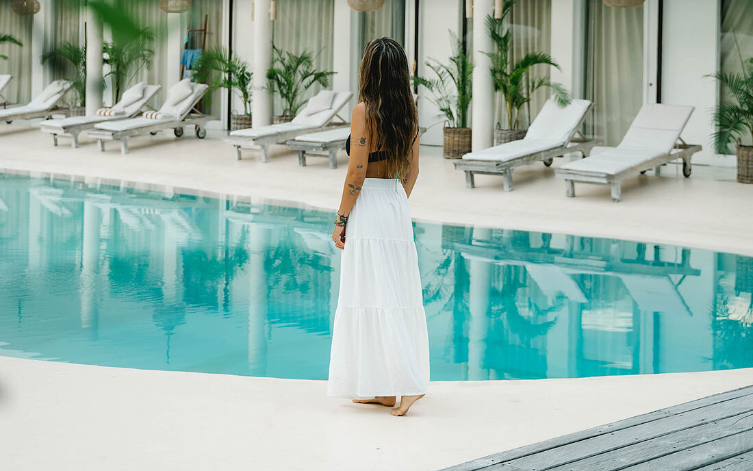 Surfcamp Bali Canggu Strandpool
