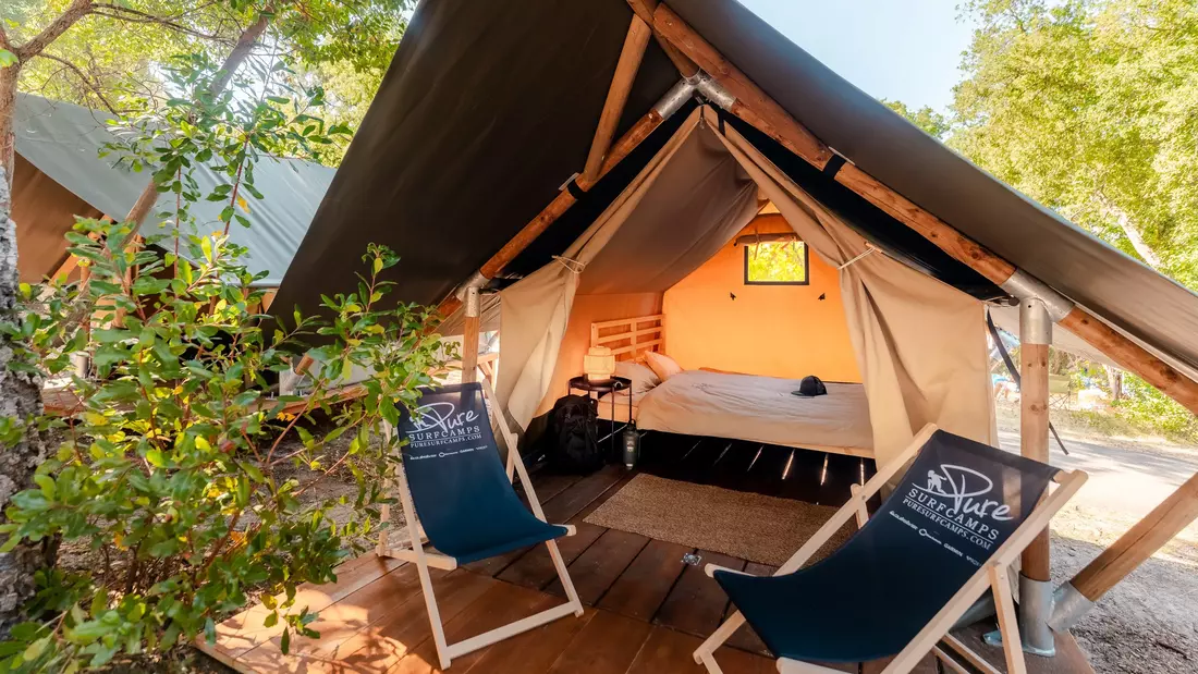 Pure Surfcamp Moliets Premium Zelt