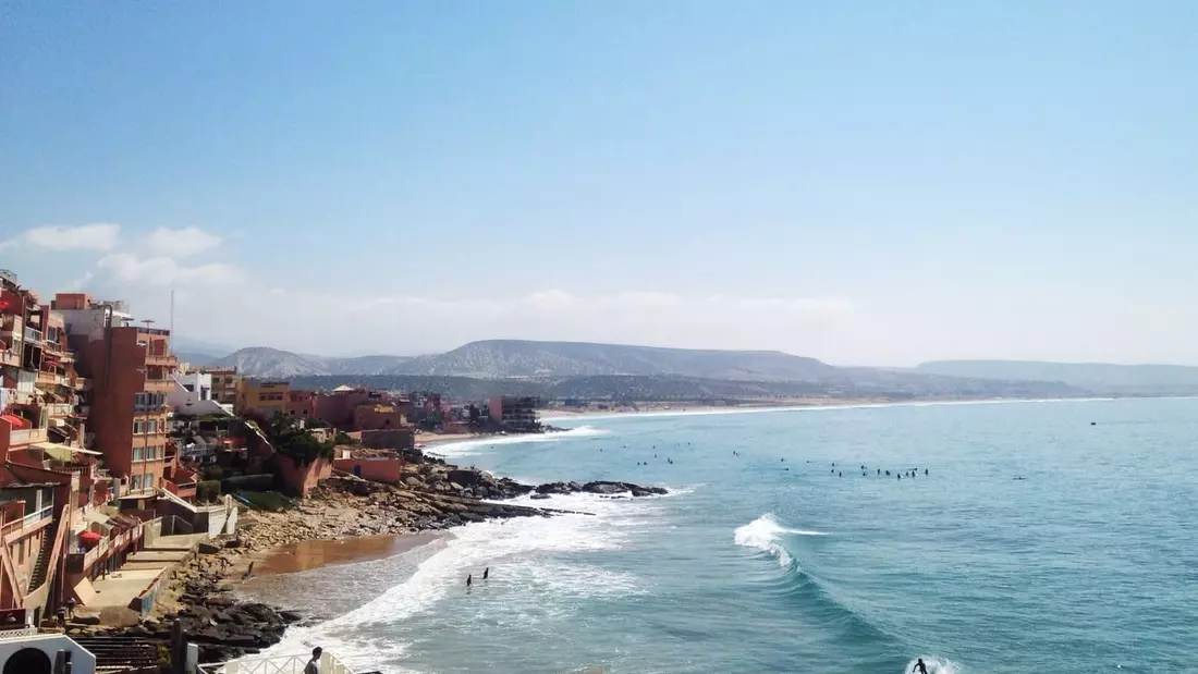 Hash Point (Taghazout) Surfspot Marokko Hash Point