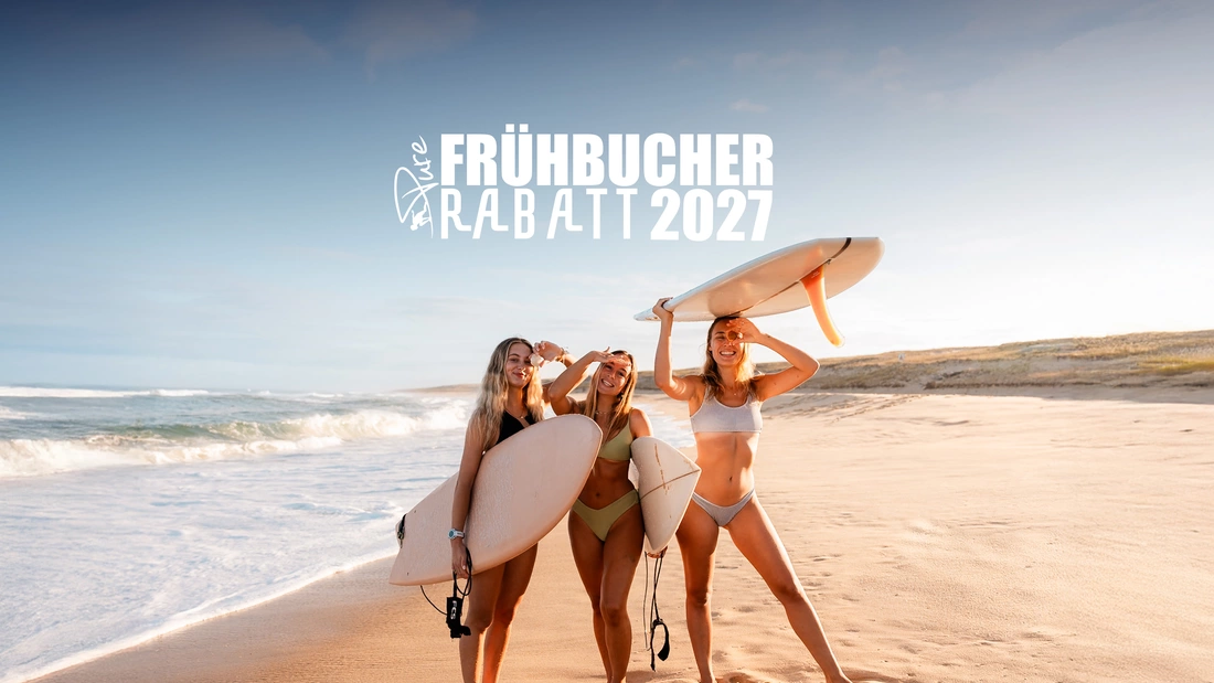 Surfcamp buchen mit Frühbucherrabatt