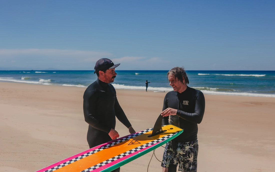 Materialkunde am Strand