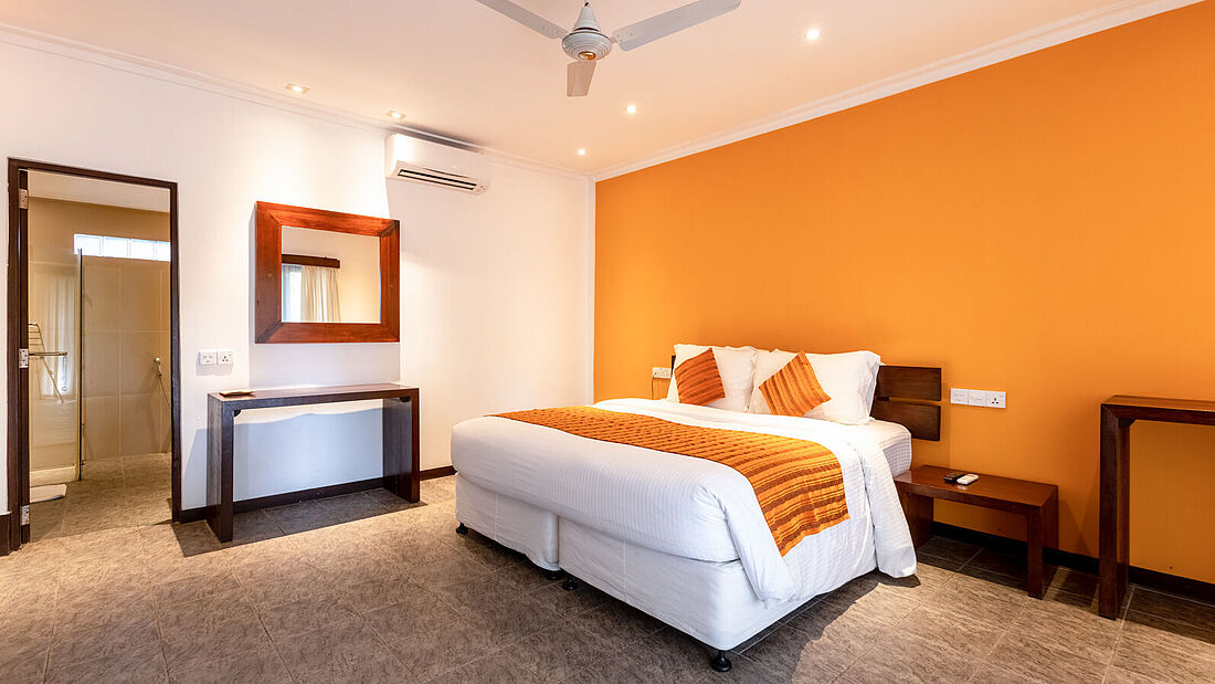 Die freundlichen und gro&szlig;z&uuml;gigen Beach Apartments im Surfresort Malediven