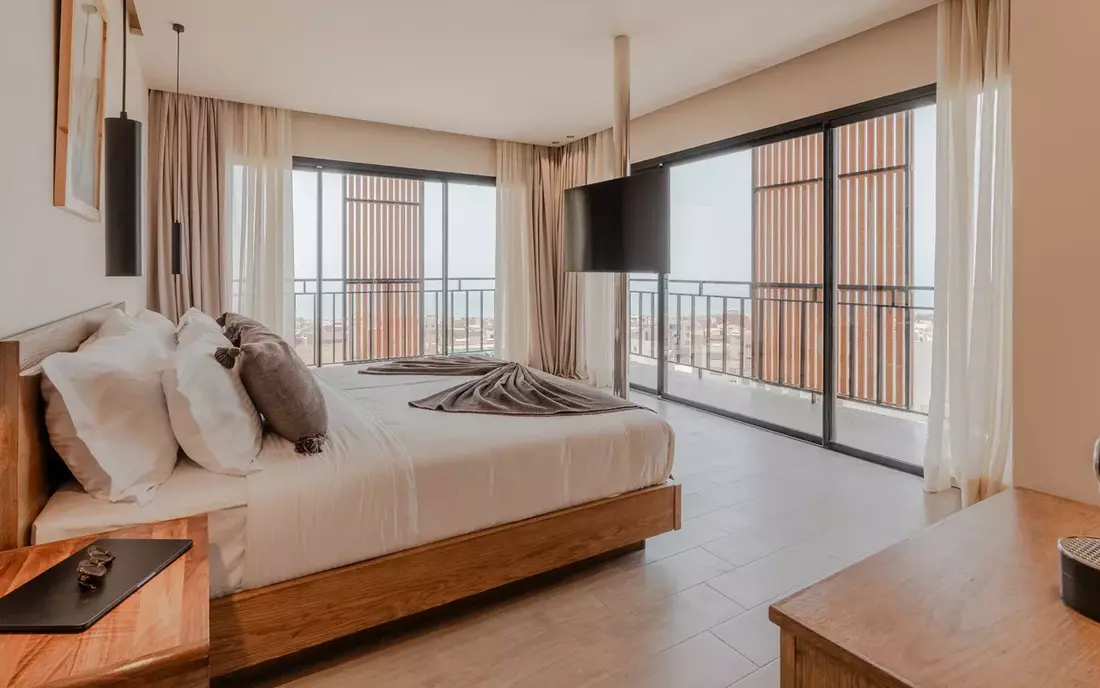Boutique Surfcamp Marokko Tamraght Surf Hotel Doppelzimmer