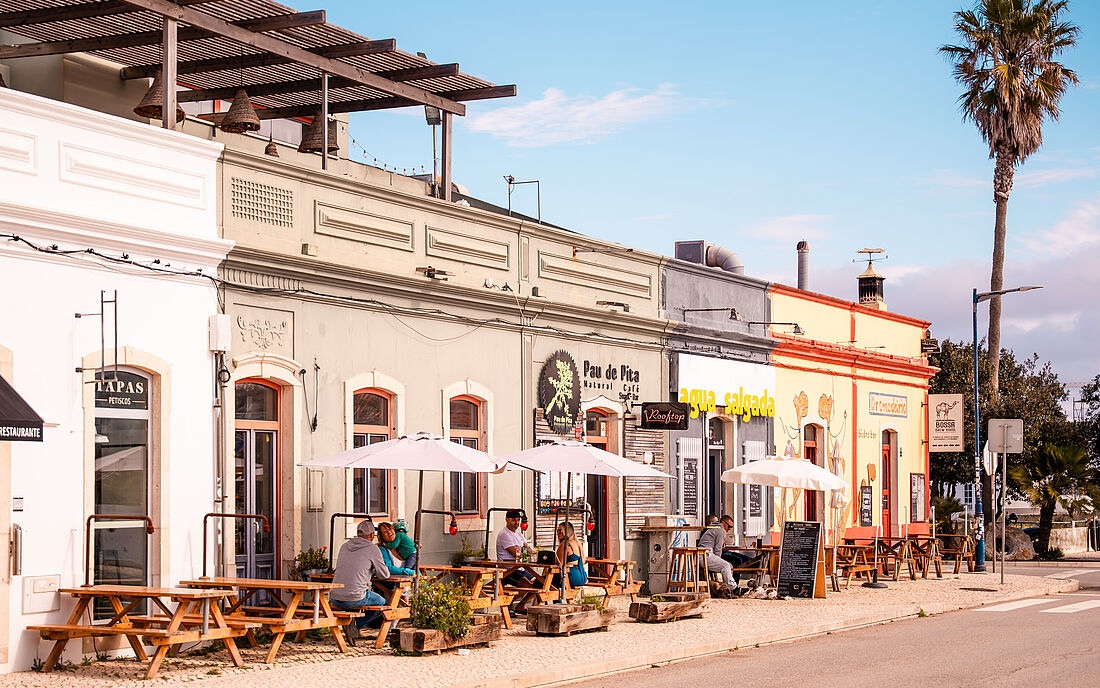 Sagres hat ein paar sch&ouml;ne Bars und Restaurant