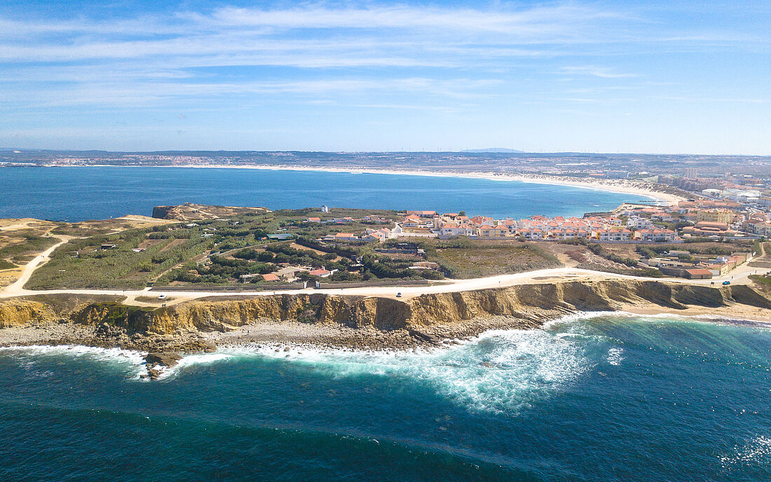 Peniche from above Peniche from above
