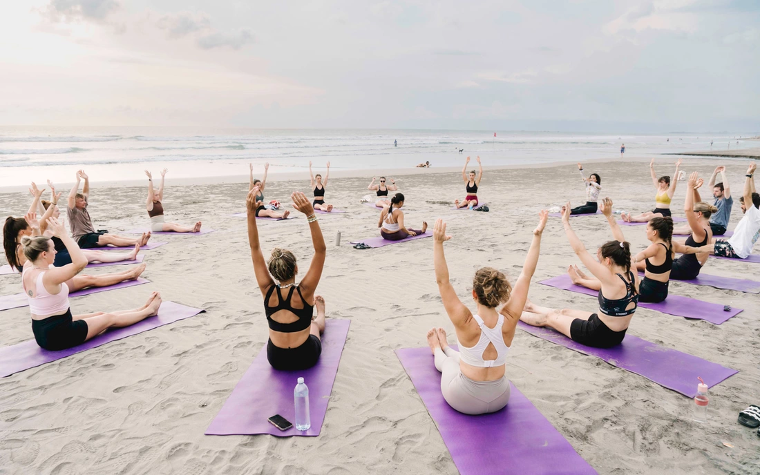 6x Yoga inklusive: Mo – Sa Yoga Bali im Surfcamp