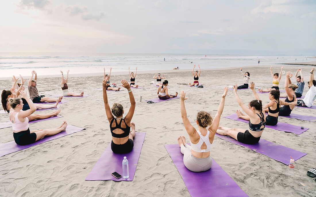 Yoga Bali im Surfcamp