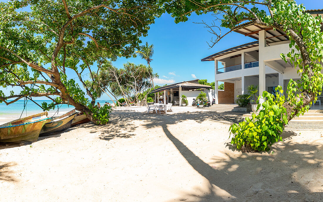 Surfcamp Sri Lanka Kathaluwa am strand und Meer