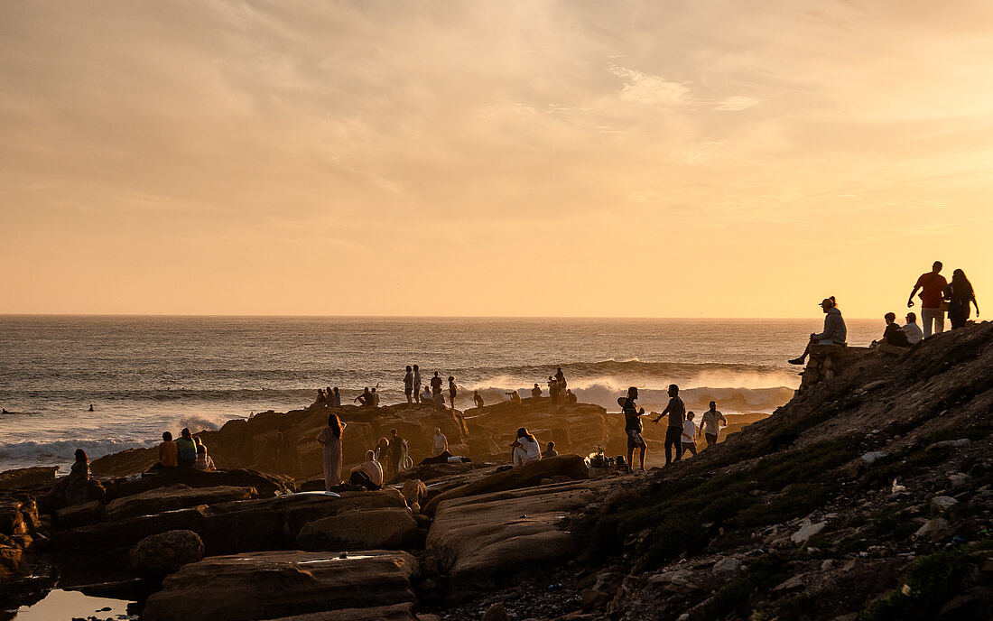 Take in the fading light at Anchor Point.