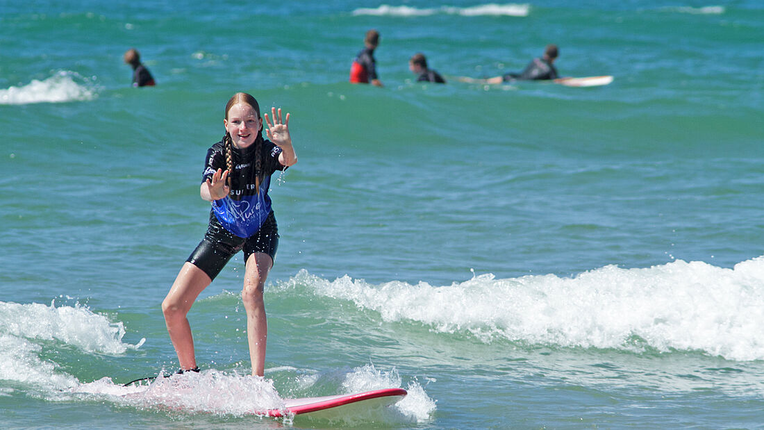Surfen lernen Marokko Kinder