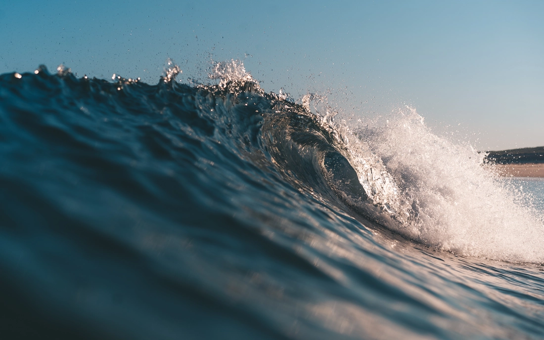 surf green waves in the advanced surf course.