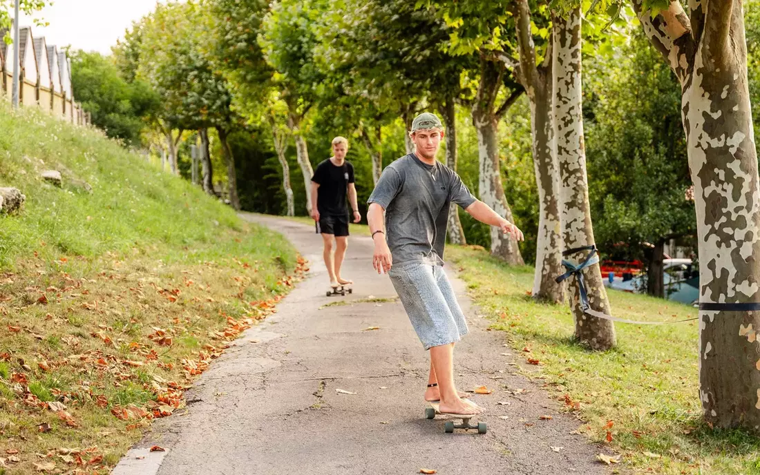 Surfcamp Zarautz Spanien Skaten