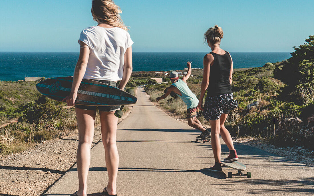 Surflodge Portugal Ingrina Longboarden