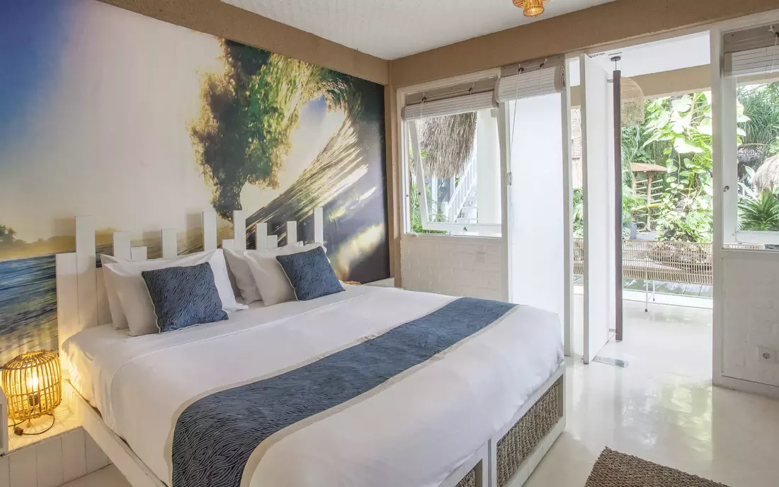 Deluxe Double Room Seminyak Surf Camp