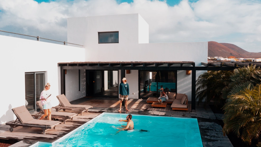 Surfcamp Fuerteventura Lajares Pool