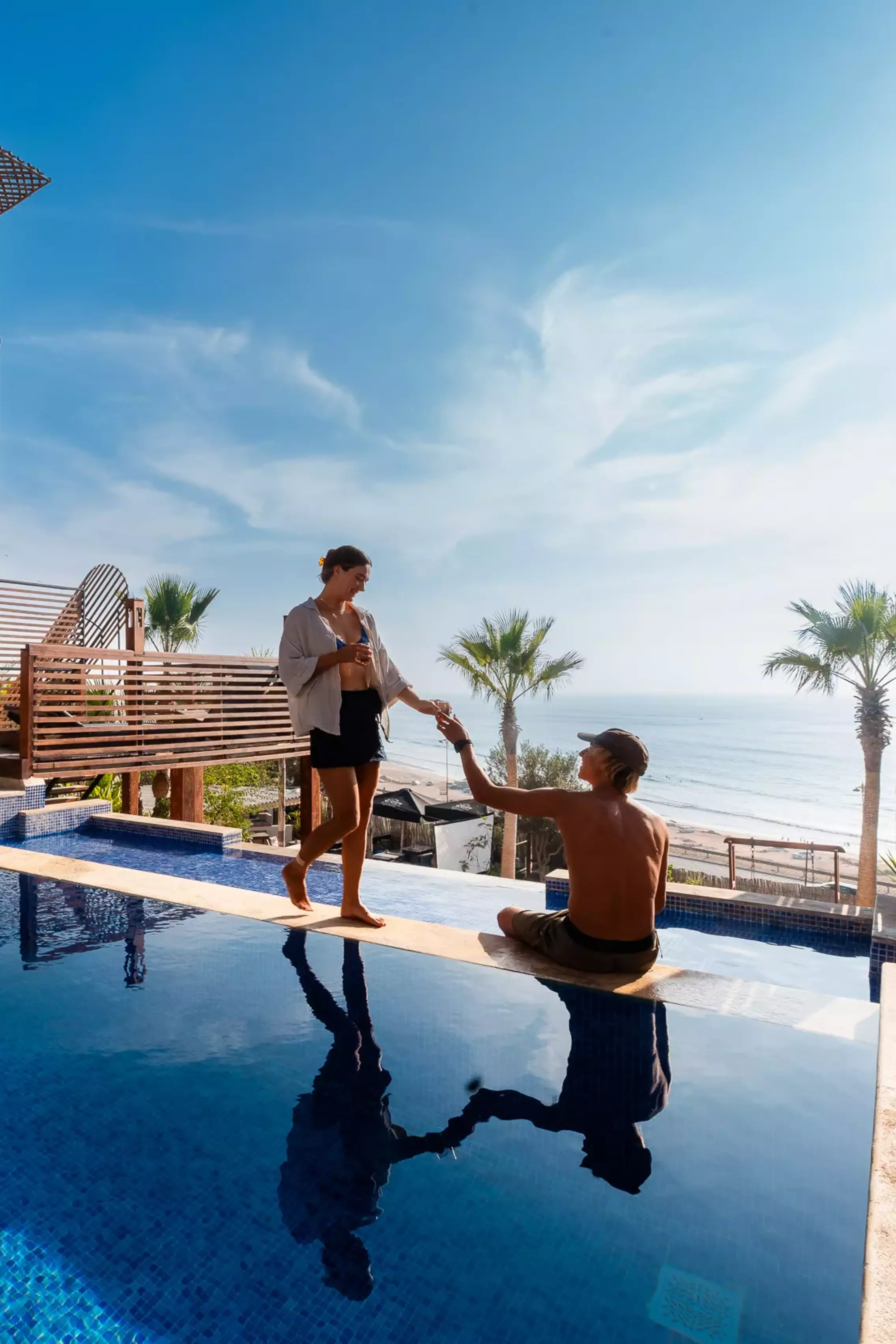 Pure Surfcamp Sea View Morocco with Pool