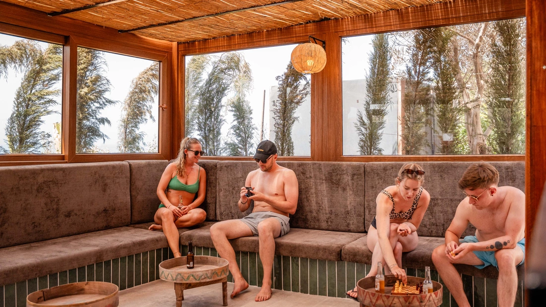 Surfcamp Marokko Aourir Bar