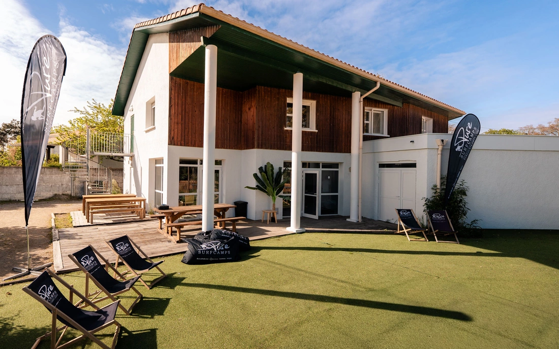 Surfcamp Vieux Boucau Frankreich Surfurlaub