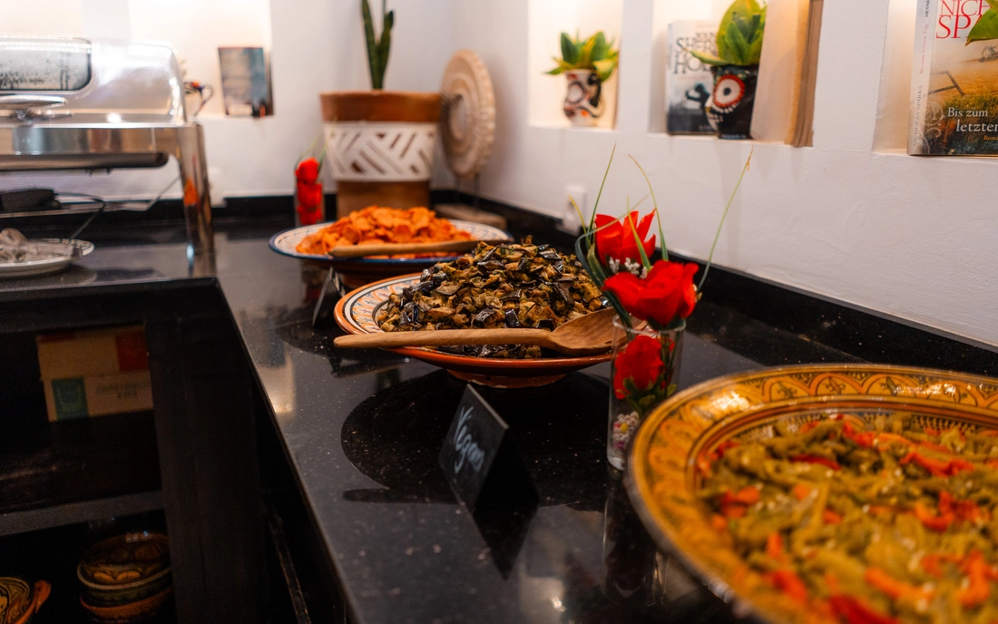 Große Auswahl beim Abendessen