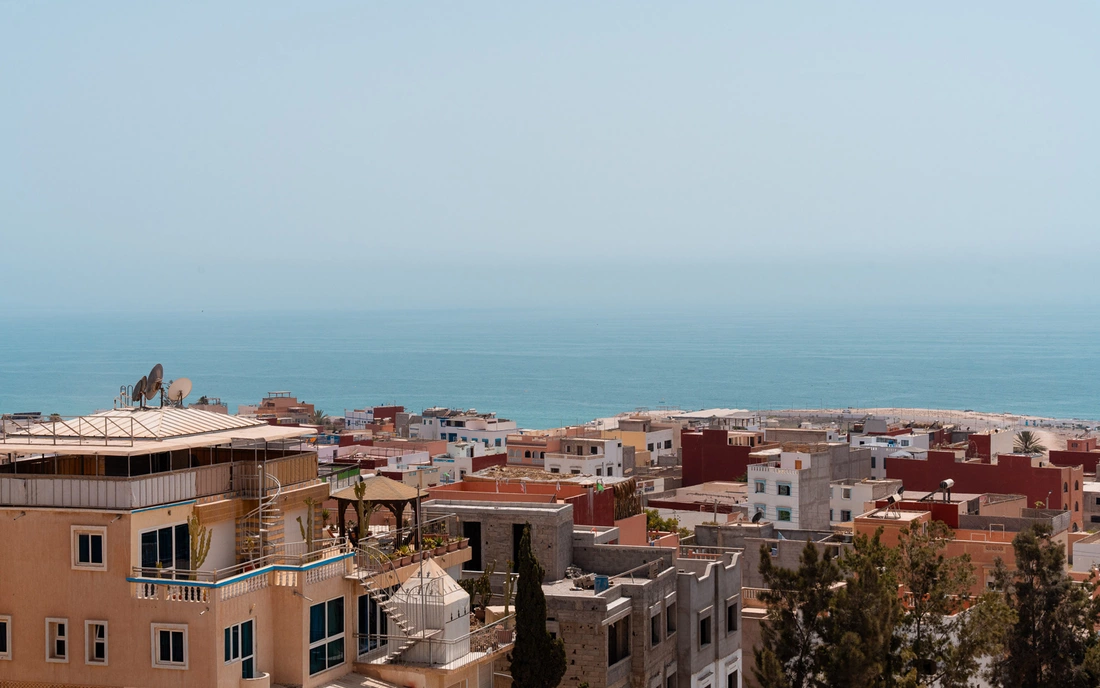 Boutique Surfcamp Morocco Sea View Double Room