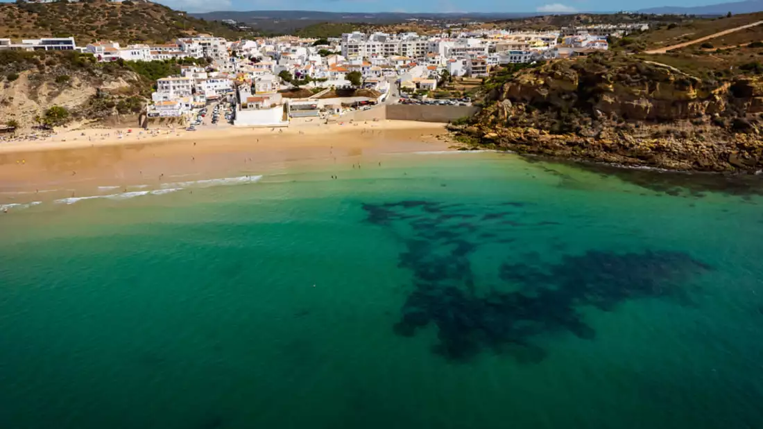 Burgau Surfen Algarve Surfspot Burgau