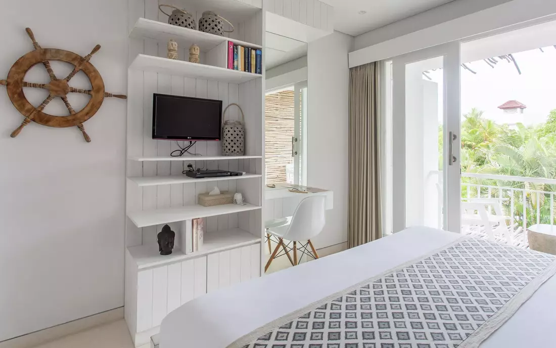 The Superior Double Room Seminyak Surf Camp Bali