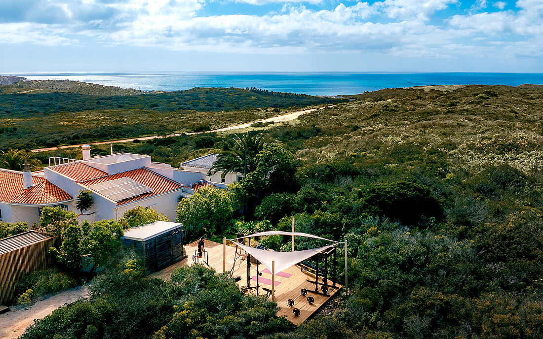 Surflodge Portugal Algarve Ingrina Outdoor Gym