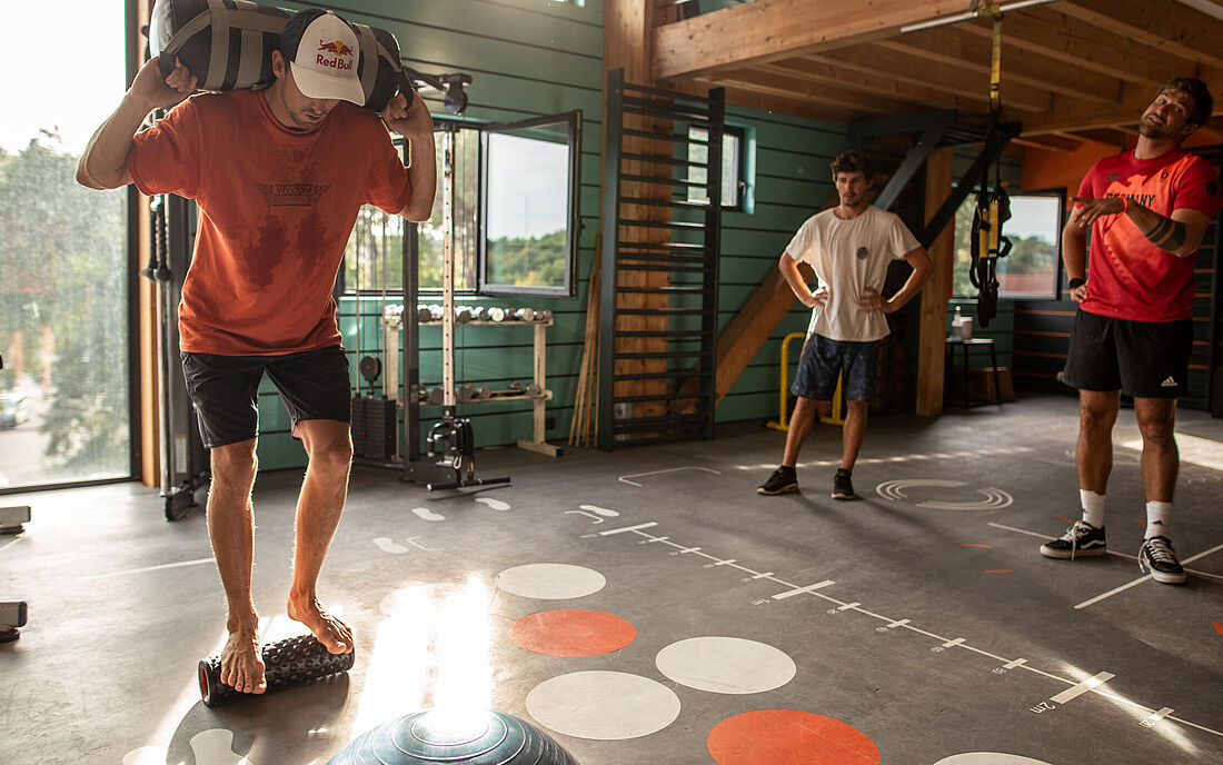 Exciting circuit training and parcours Exciting circuit training and parcours
