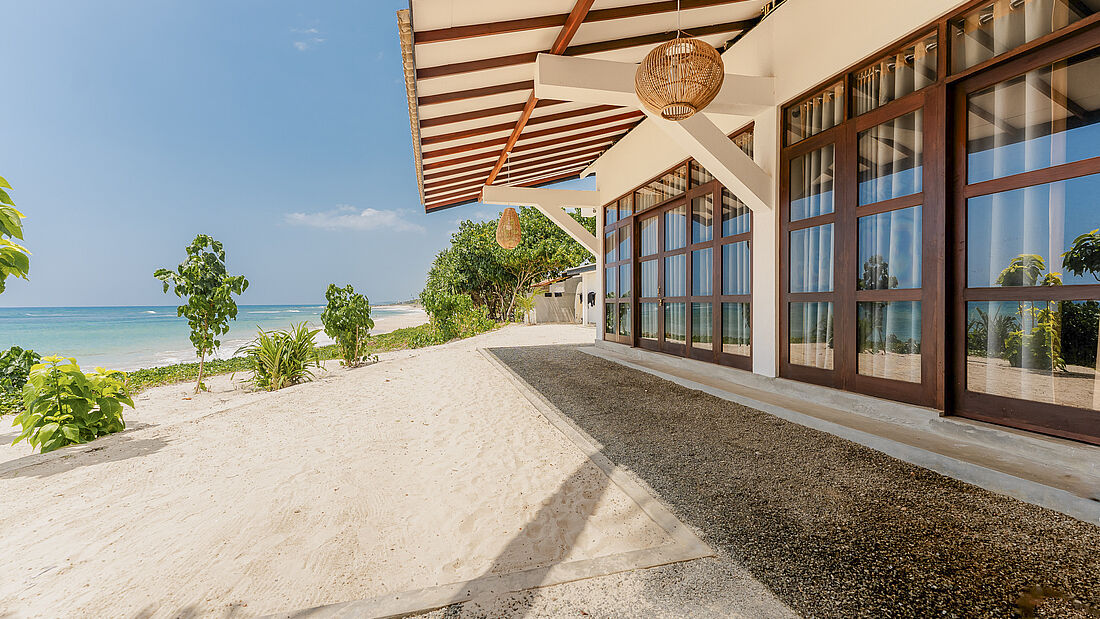 Surfcamp Sri Lanka Kathaluwa direkt am Strand