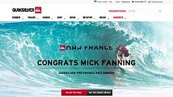 Webpage Quiksilver