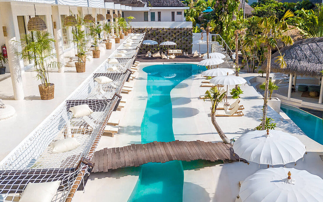 Surfcamp Bali Canggu Strandpool