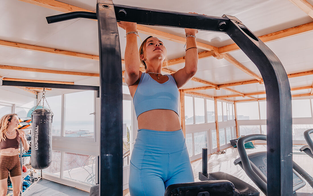 Multi-functional pull-up bar