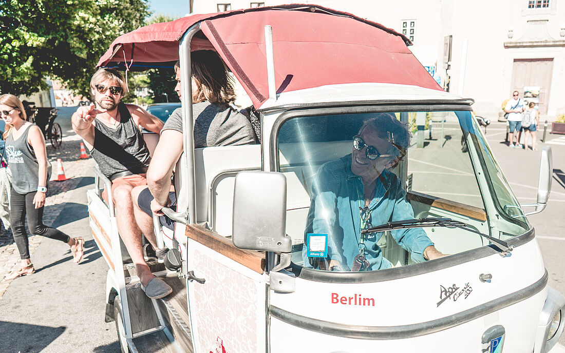 mit dem Tuk Tuk die Gegend erkunden