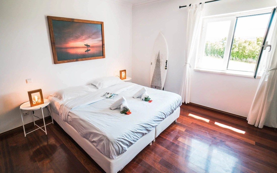 Gemütliche Doppelbetten