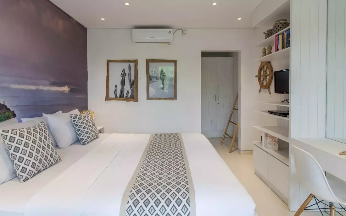 The Superior Double Room Seminyak Surf Camp Bali